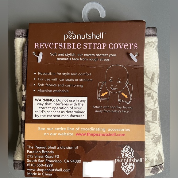 NEW PeanutShell Strap Covers - Whisper - Picture 2 of 4